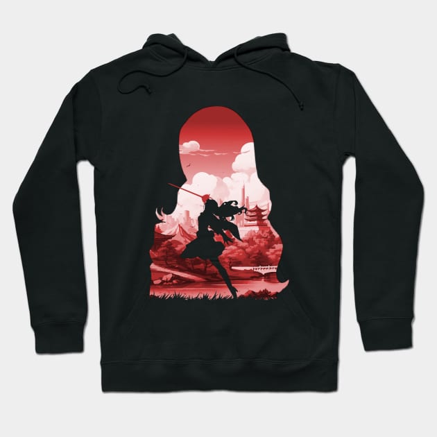 Persona 3 - Mitsuru Kirijo *Negative Illusion* Hoodie by MyRetroArt